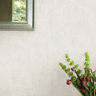 Laura Ashley Wallpaper Plain Pale Dove Grey
