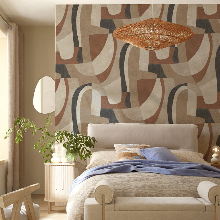 Next Wallpaper Circumflex Brown