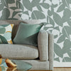 Contemporary leaf pattern wallpaper Next Wallpaper Art and Nature Leaf Green