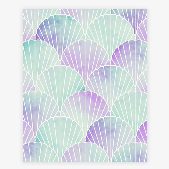 Mermaid seashell wallpaper Next Wallpaper Mermaid Seashell Mystic Purple