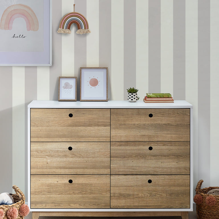 Next Wallpaper Craft Stripe Grey