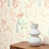 Neutral floral design Next Wallpaper Light Harmony Pastel