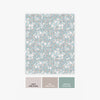 Next Wallpaper Calm Ditsy Floral Duck Egg