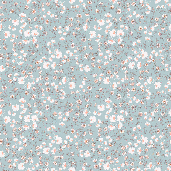 Ditsy floral wallpaper Next Wallpaper Calm Ditsy Floral Duck Egg