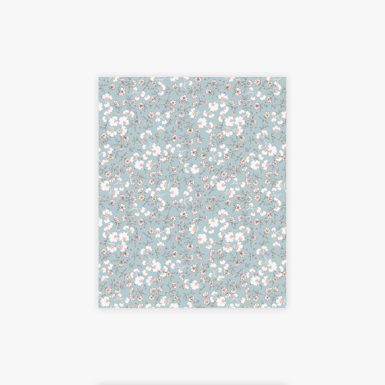 Next Wallpaper Calm Ditsy Floral Duck Egg