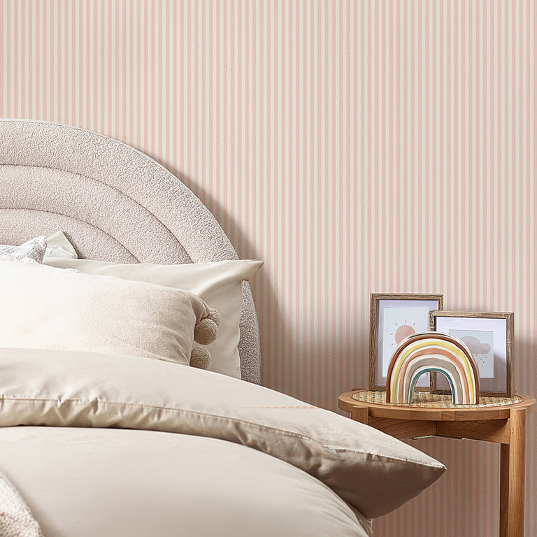 Next Wallpaper Calm Stripe Pink