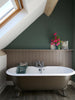 Farrow & Ball Charleston Gray No.243 in a room setting, photographed by Farrow & Ball