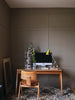 Farrow & Ball Broccoli Brown No.198 in a room setting, photographed by Farrow & Ball