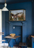 Farrow & Ball Stiffkey Blue No.281 in a room setting, photographed by Farrow & Ball