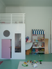Farrow & Ball Pale Powder No.204 in a room setting, photographed by Farrow & Ball