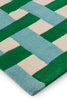 Harlequin Basketweave Emerald/Aquamarine 144107 Rug