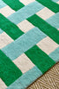 Harlequin Basketweave Emerald/Aquamarine 144107 Rug