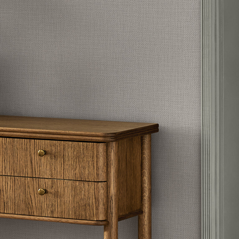 Next Linen Weave Wallpaper Ivory – Textured Neutral Wallpaper, Soft Linen Effect, Paste the Wall, 10m Roll
