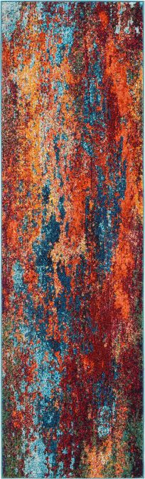 Nourison Celestial Rug 08 Atlantic - Runner