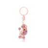 Pink Poodle Keyring
