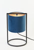 Table lamp Santos Petrol Blue Shade