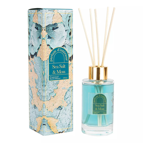 Sea Salt And Moss Diffuser: Immerse Your Space in Coastal Tranquility with this Exquisite Fragrance Escape.