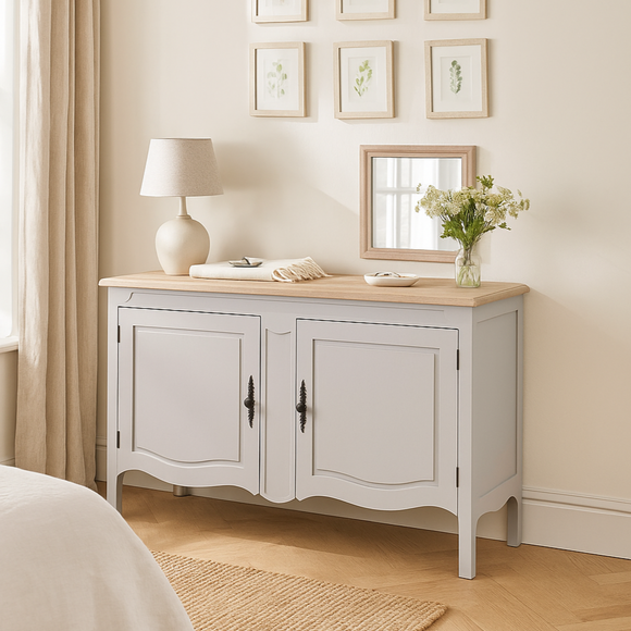 Sofia Cabinet Hardwick Rustic Brown
