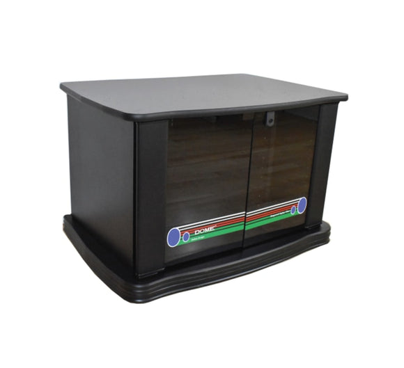 Create a contemporary setup with the Zoe Black TV Unit T32-S perfect for small spaces