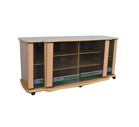 Adjustable shelf storage of the Tv Storage Unit R60-M - keep your belongings organized and tidy.