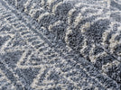 Venice Geometric Rug - Grey 2941: picture of the color hue