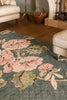 Laura Ashley Aylworth Trail Fern Green Rug