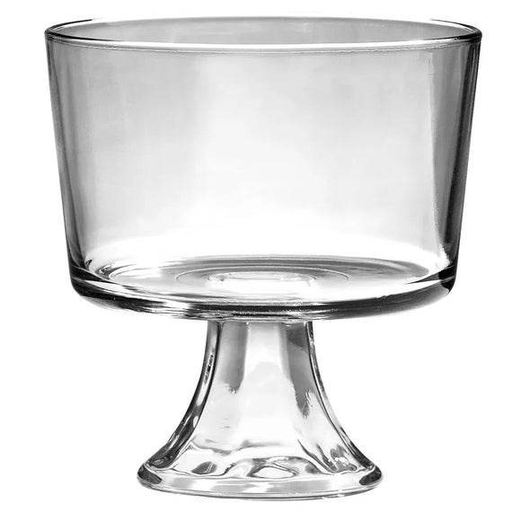 Present your culinary creations in style with the Eddington Presence Trifle Bowl, a graceful and versatile glass bowl designed for showcasing your delicious trifles.