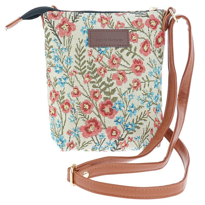 Tapestry Cross Body Bag Pink Floral | Foys.ie | Buy Online Foys.ie