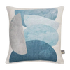 Scatterbox Cushion Geo Stack 45x45cm Blue front face