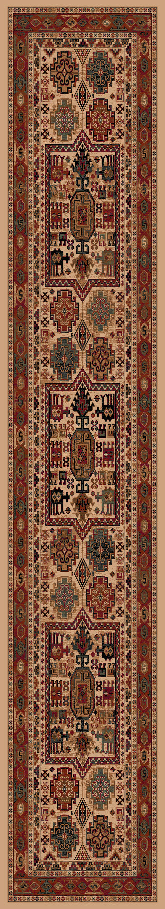 Kashqai Rug 4306-100 - Runner