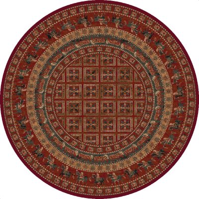 Kashqai Rug 4301-300 - Round