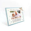 Preserve special moments and honor the role of grandad with the Love Life Photo Frame. This delightful frame is specifically designed for a 6" x 4" photo and features the heartfelt phrase 'Promoted To Grandad'. The frame's charming design and premium quality make it a perfect addition to any home decor.