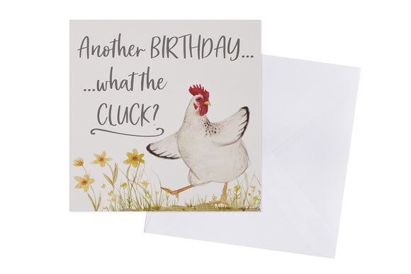 Cluck Birthday Card: Send Birthday Cheer with a Cluck - Perfect for Fun and Festive Celebrations!