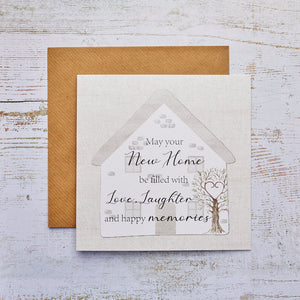 New Home Memories Card: Creating Cherished Memories in Your New Abode - Perfect for Celebrating New Beginnings!