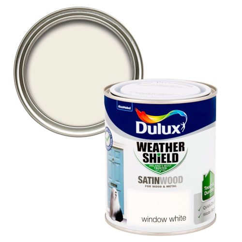 Dulux Weathershield Exterior Satinwood Window White: A classic and timeless white shade that brings a clean and fresh look to your outdoor surfaces