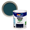 Dulux Weathershield Exterior Satinwood Moonlight Lagoon: A serene and soothing blue shade for enduring outdoor elegance.