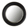 Introducing the Churchill Black Wide Rim Wall Mirror – a bold and distinguished addition to your decor, radiating classic charm with a modern twist.