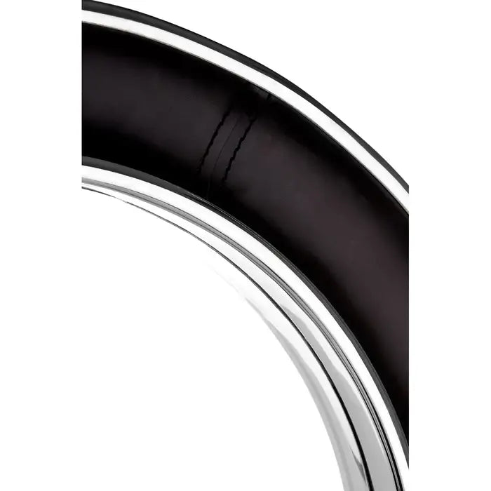 Churchill Black Wide Rim Wall Mirror