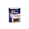 Dulux High Gloss Teak: Create a stunning and timeless look with the exquisite Teak hue in a high-gloss finish.