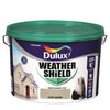 "Experience the serenity of Dulux Weathershield Olive Garden: An inviting shade of green that creates a calm and tranquil atmosphere for your home's exterior."