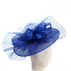 Ethereal Aviary Large Fascinator in Royal Blue