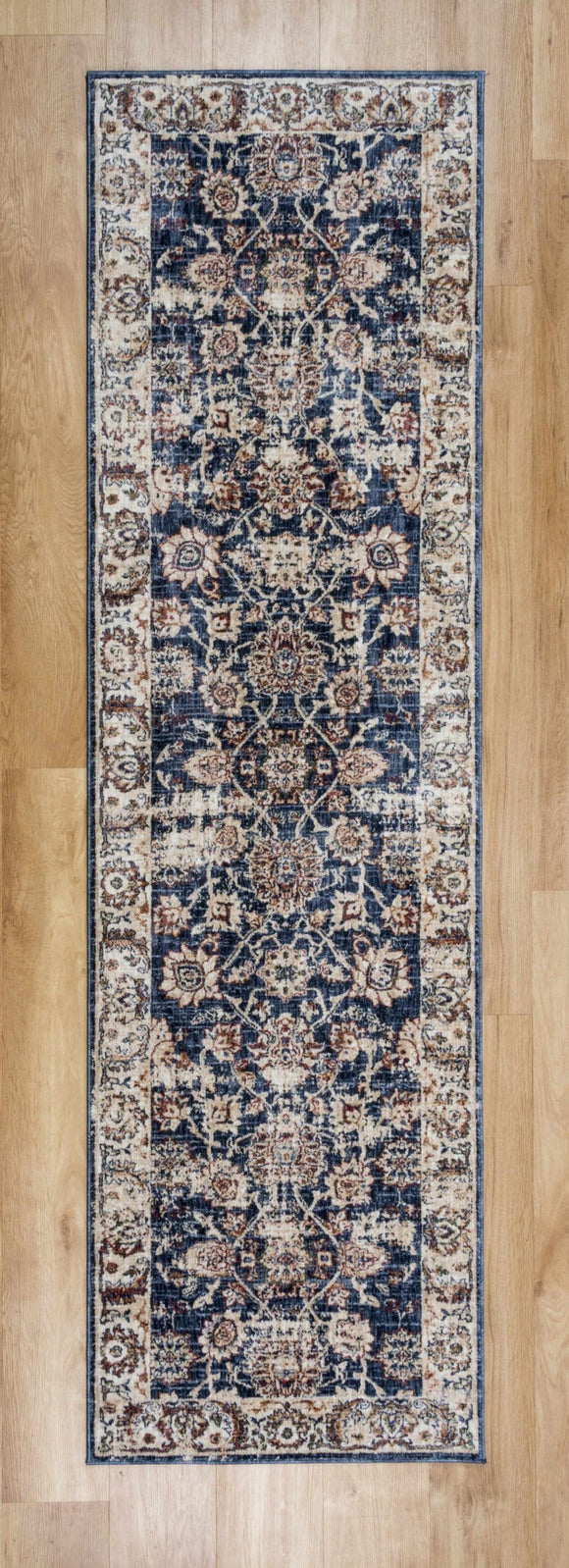 Alhambra Rug 6549A Light Blue Dark Blue - Runner