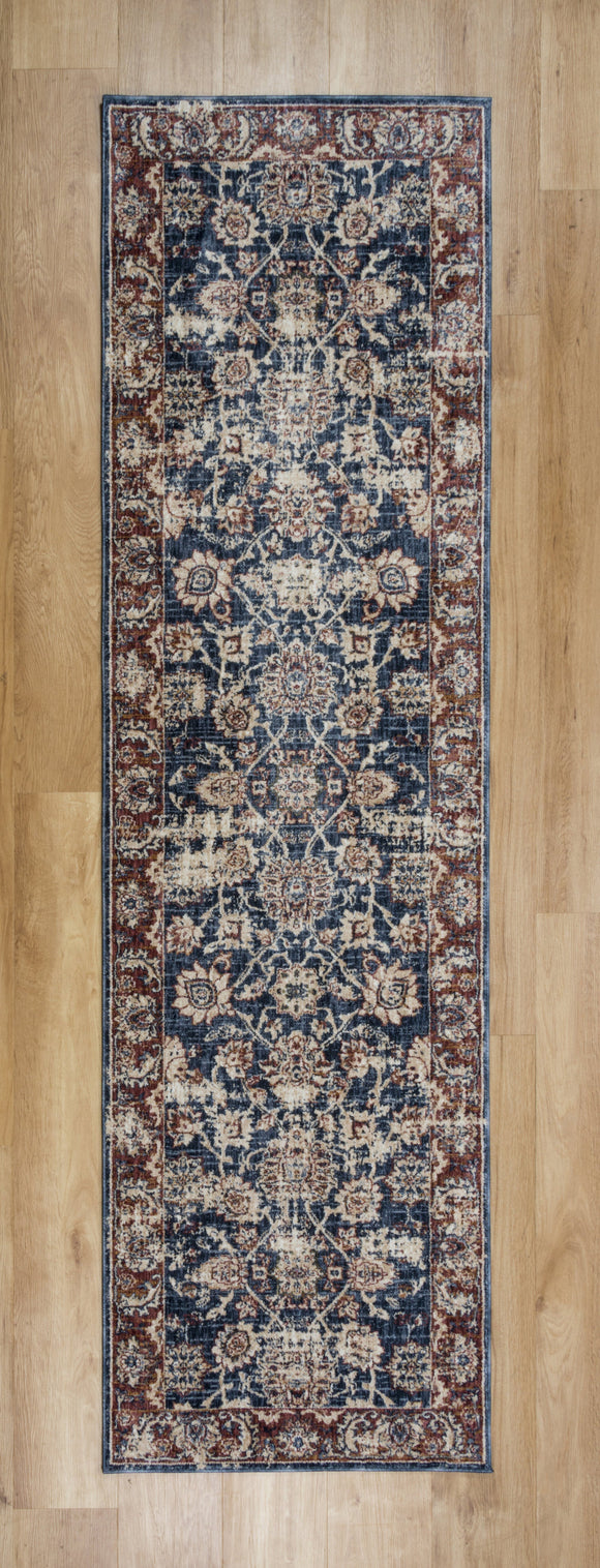 Alhambra Rug 6549A Dark Blue - Runner