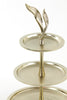The ideal centerpiece for any occasion, this tiered cake stand adds a touch of sophistication to your dessert presentation.