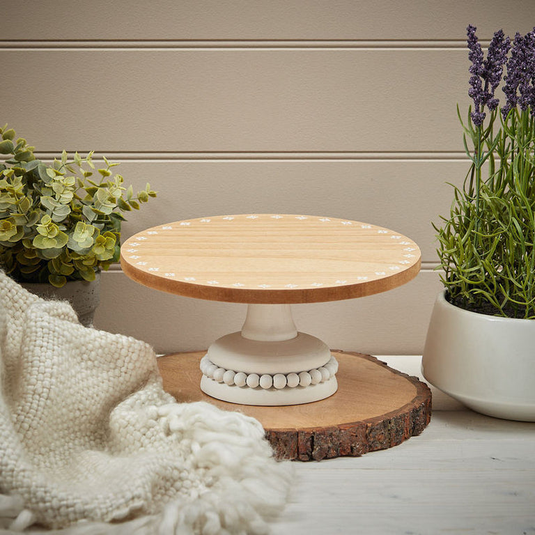 Round Pedestal With Beade Base