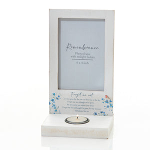 Forget Me Not Photo Frame: Capture Timeless Moments with Elegance and Love.