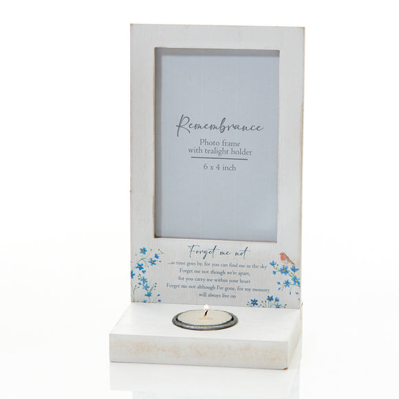 Forget Me Not Photo Frame: Capture Timeless Moments with Elegance and Love.