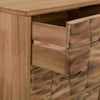 Formosa Wood Chest with 5 Drawers: Contemporary Design and Spacious Storage