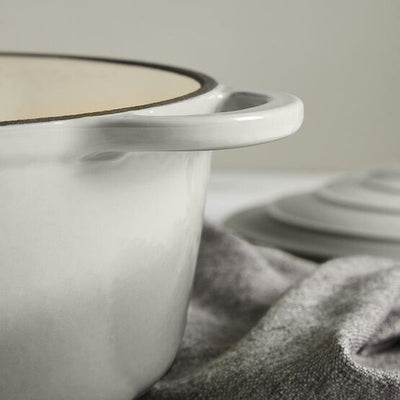 Cast Iron Casserole Grey 22cm