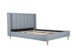 Solid wooden leg of the Allegra King Size Bed - A touch of natural beauty and stability.